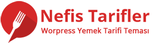 WordPress Yemek Tarifleri Teması